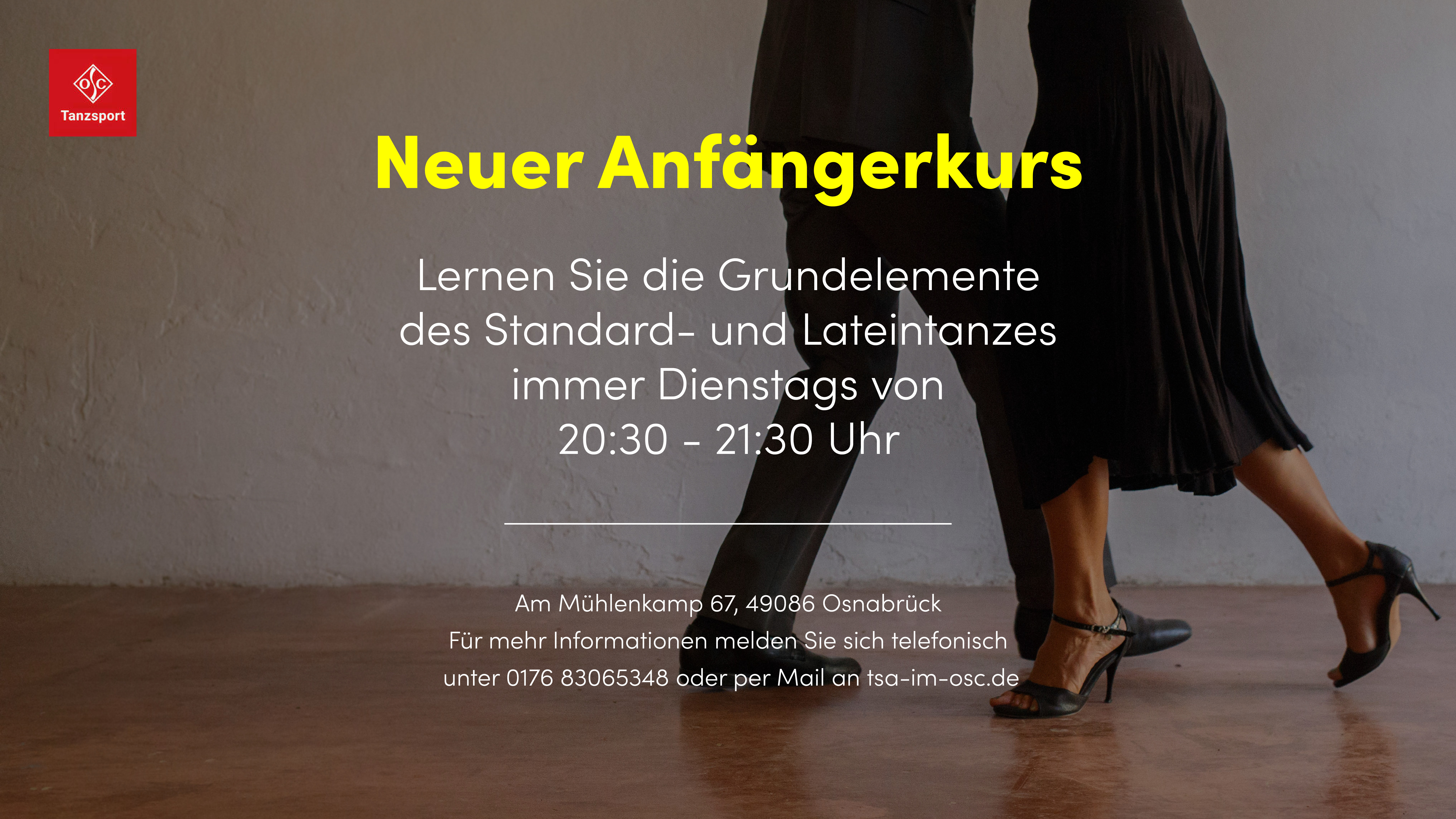 Neuer Anfängerkurs 2022